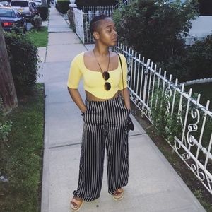 Kenneth Cole Women's Pull on Wide Leg Trouser